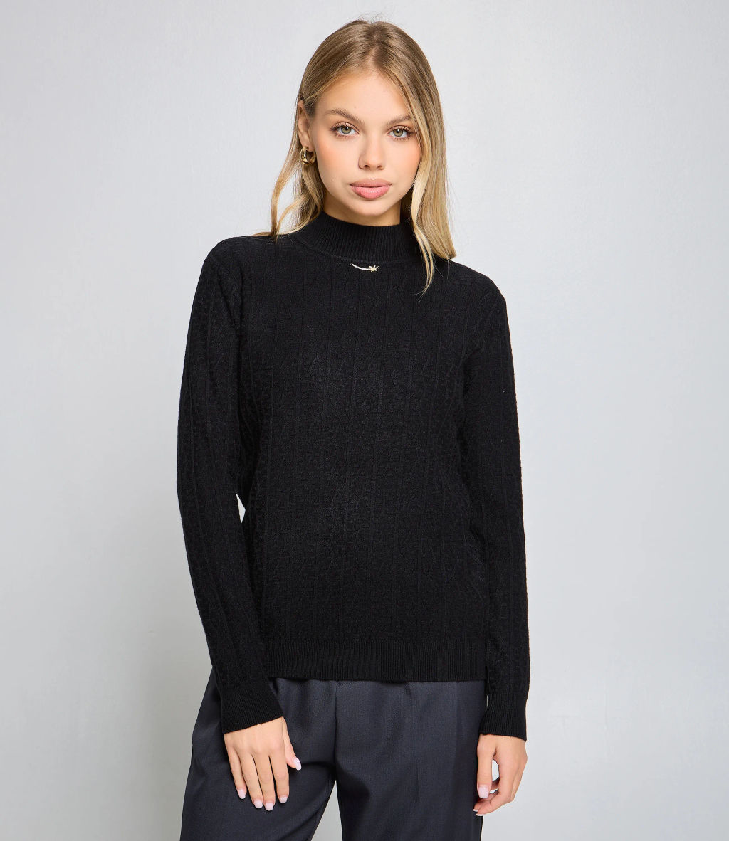 Джемпер #КТ56 (4), чёрный