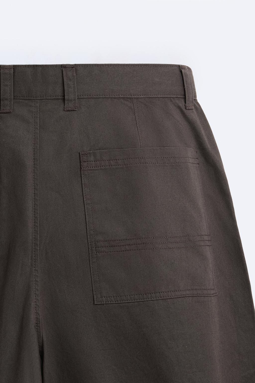 TROUSERS WITH CONTRAST STRIPES - Zara фото 9