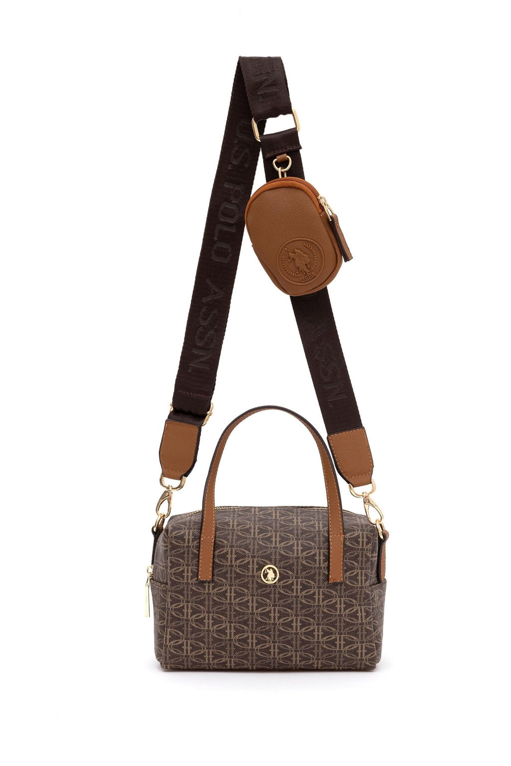 Женская коричневая сумка - U.s. polo assn фото 6