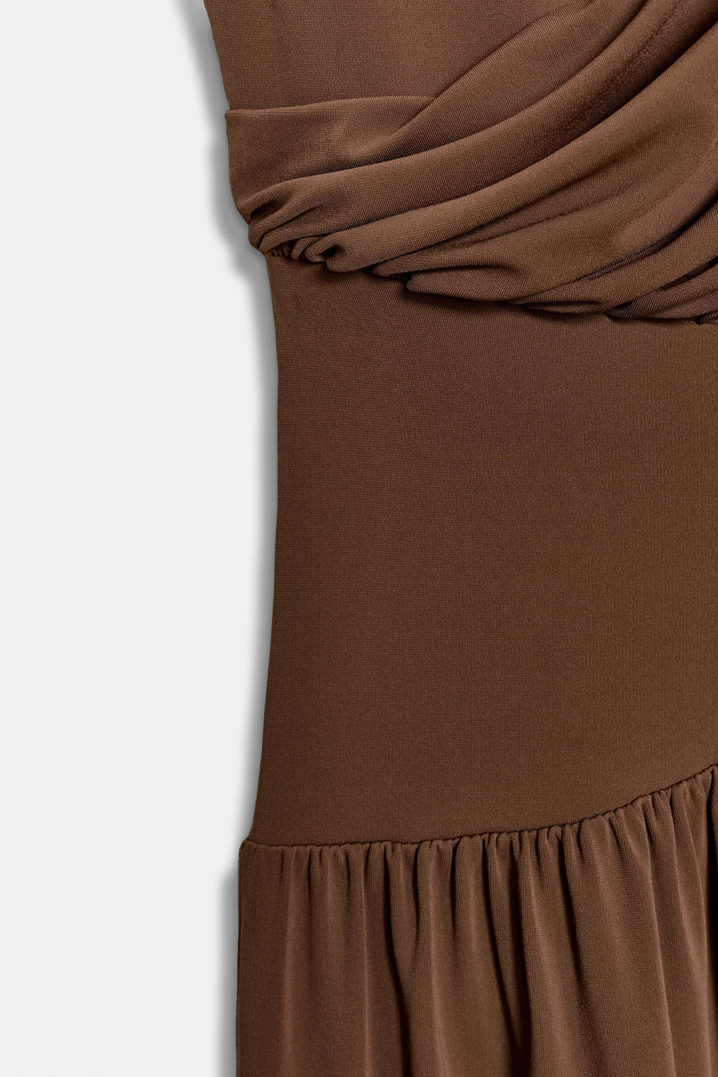 VESTIDO FAJ?N LATERAL / Aceite - Zara фото 8