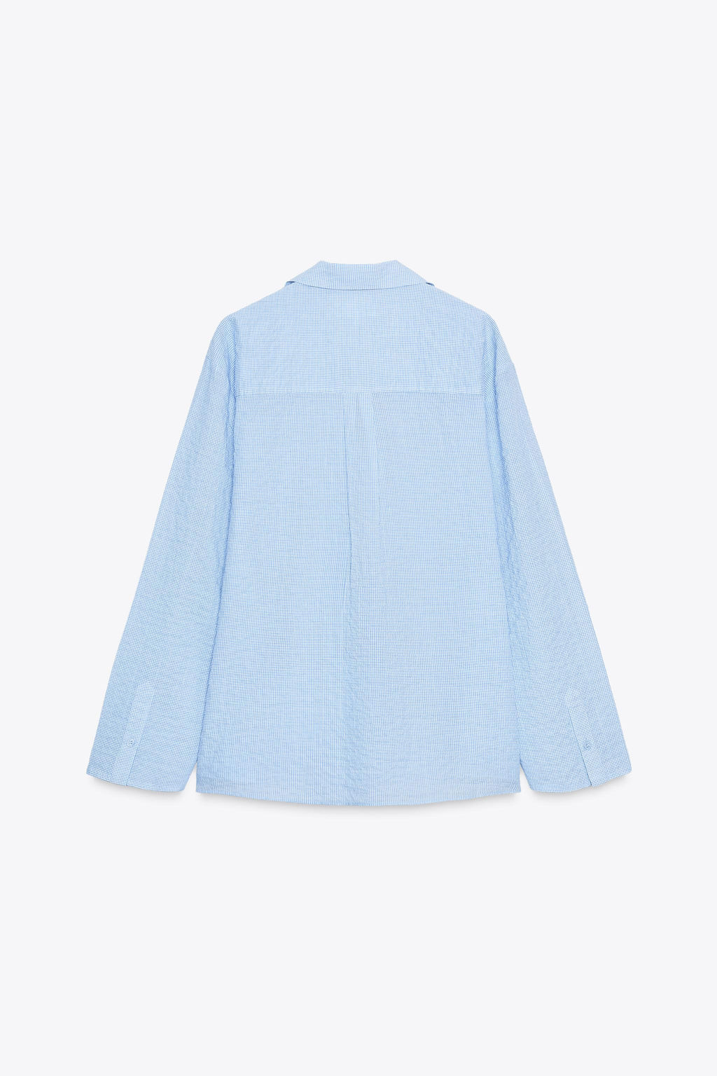 ZW COLLECTION TEXTURED OVERSIZE SHIRT - Zara фото 15
