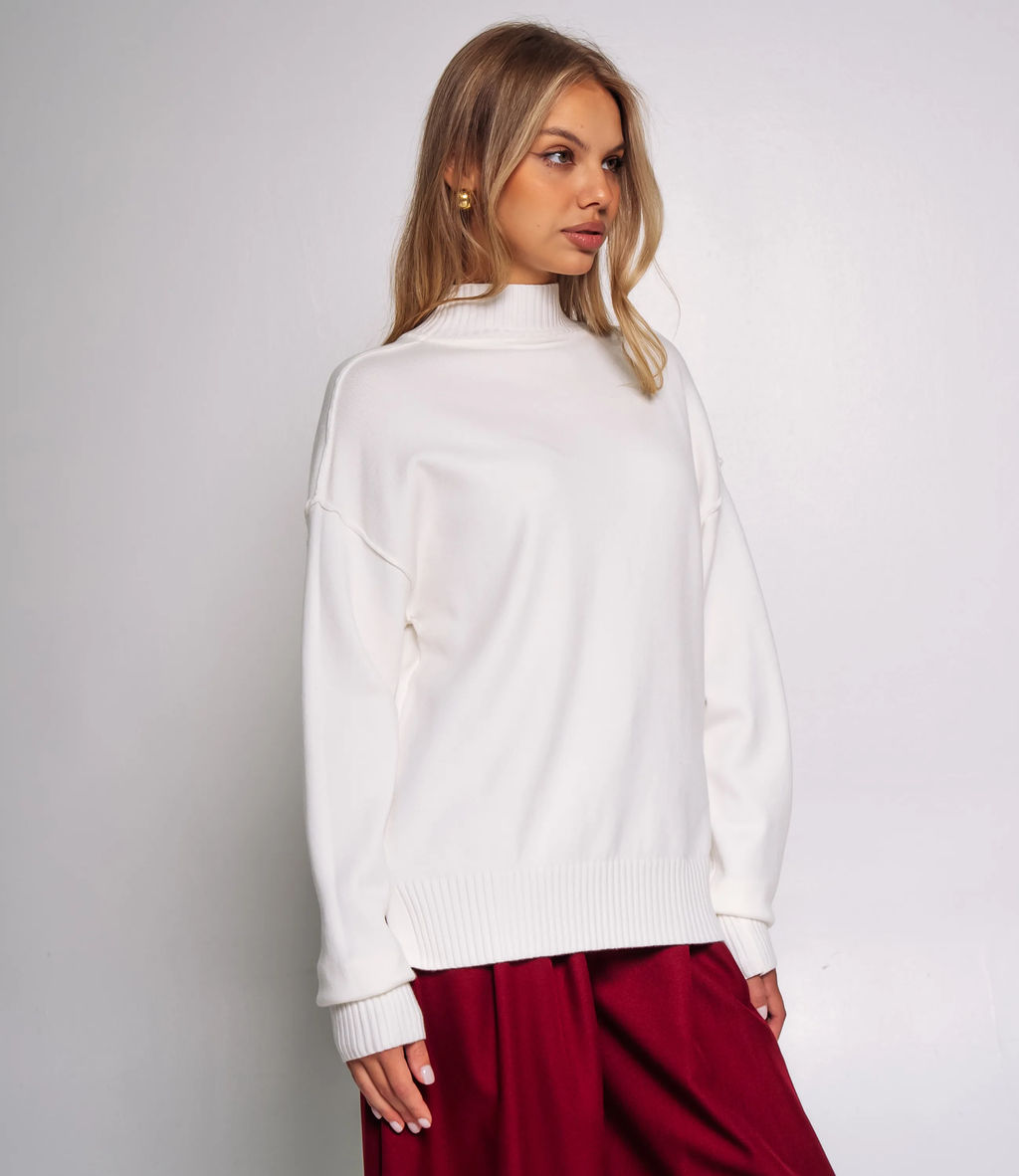 Джемпер #КТ9196, белый - Dommod фото 2