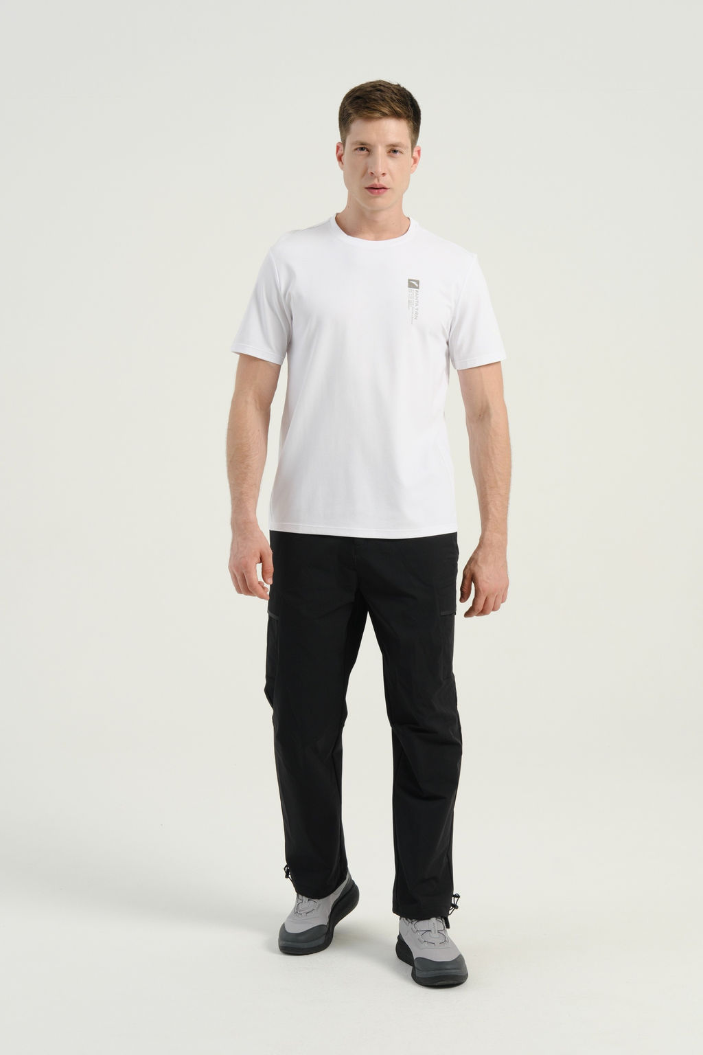 Футболка Белый TRN SS Tee - Anta фото 2