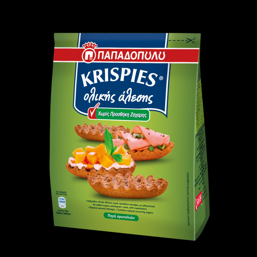 Сухари Krispies без сахара 200г пачка