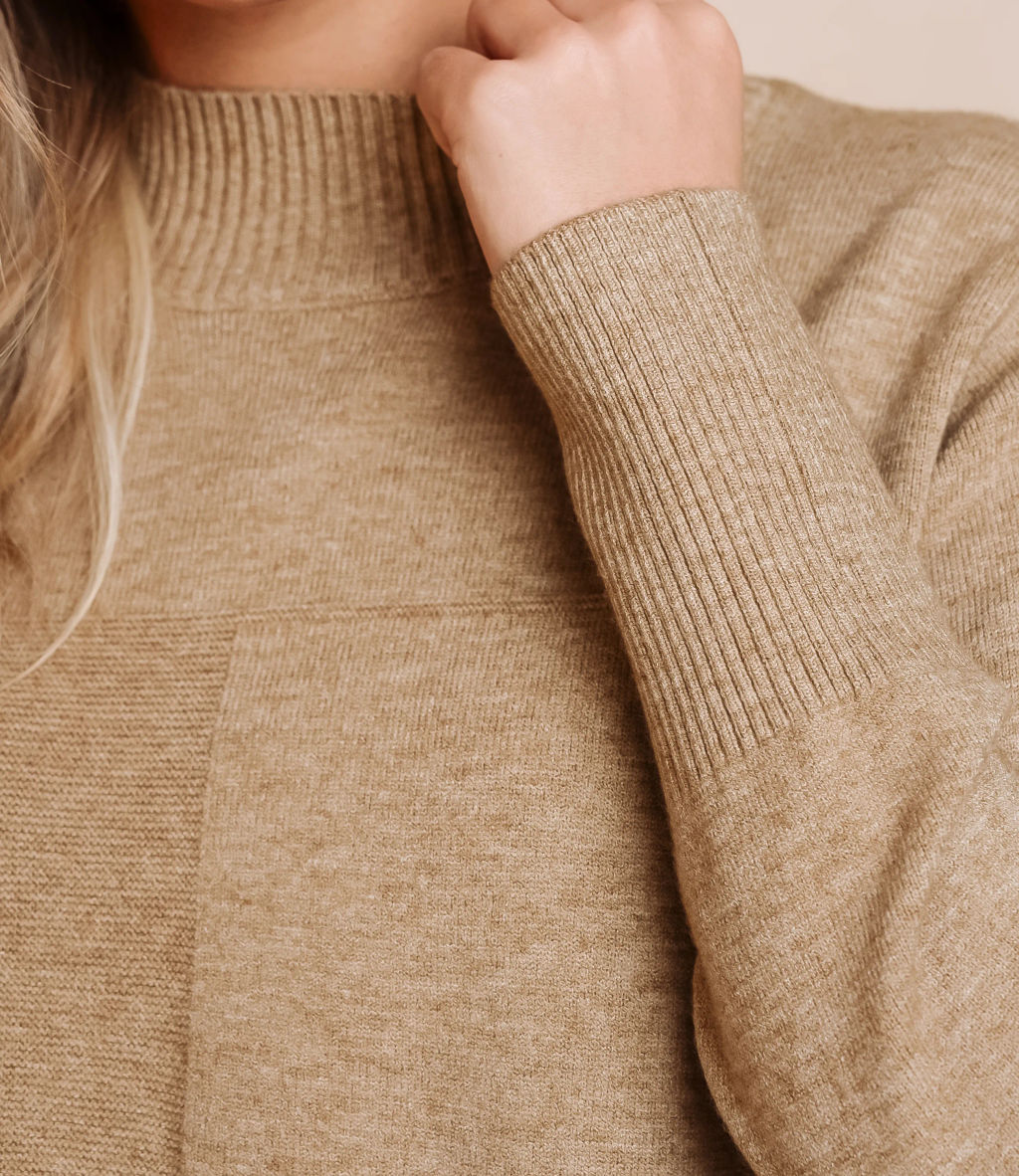 Водолазка #КТ7009 (1), бежевый