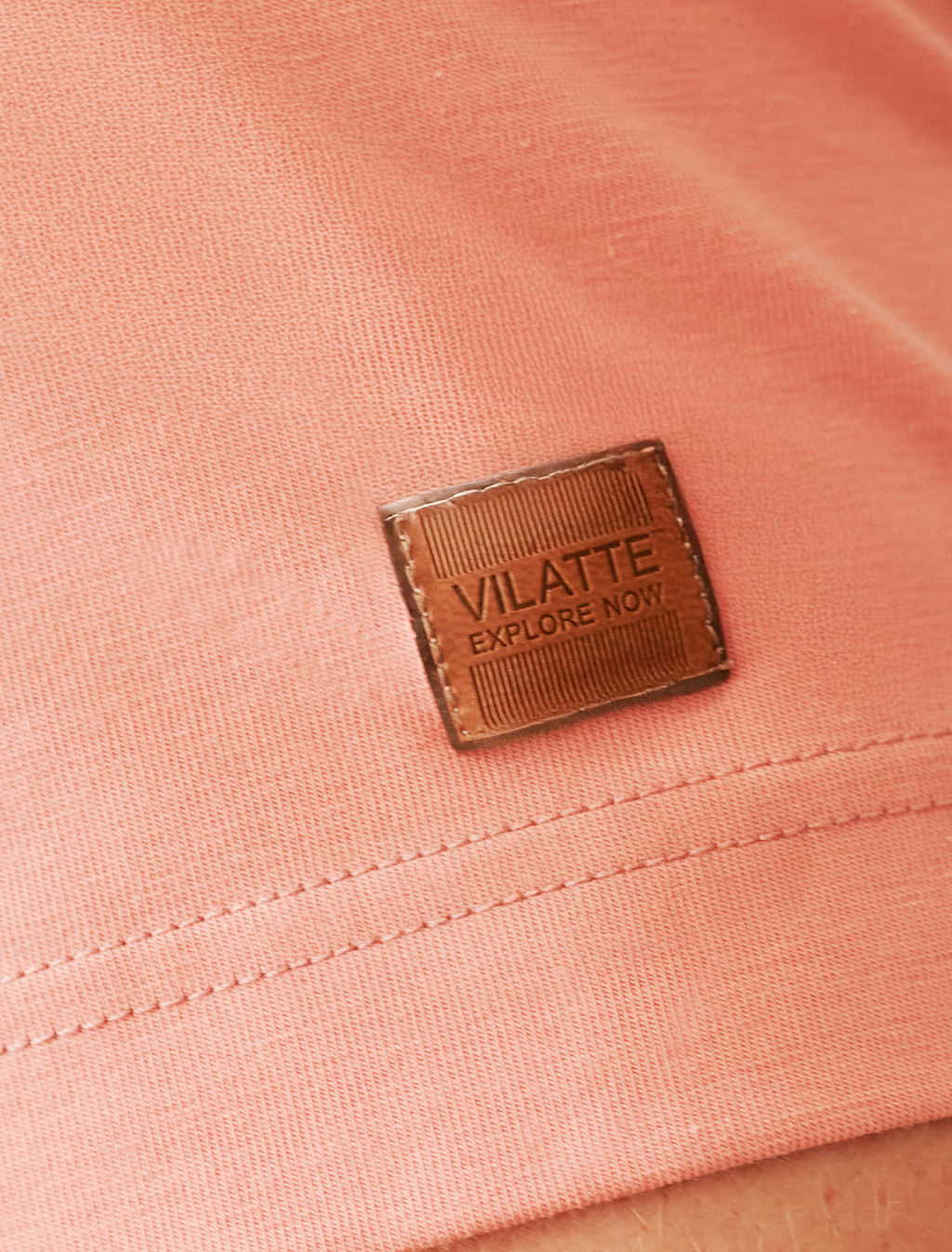 Футболка из премиального хлопка с авторским принтом - Vilatte фото 6