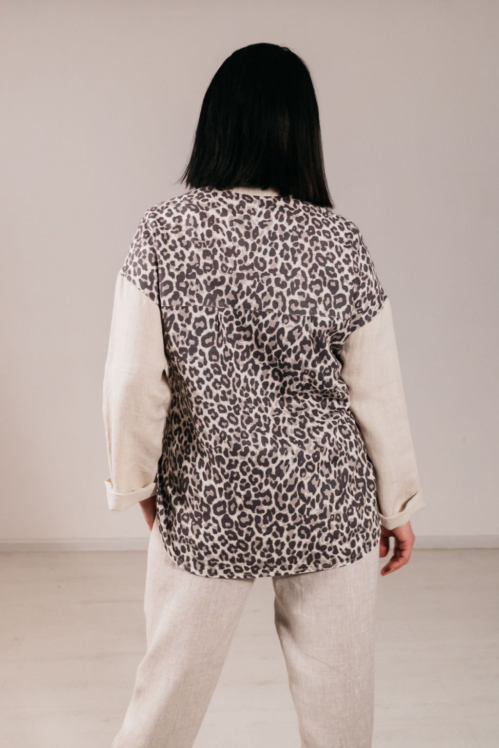 Рубашка льняная - Новый лен фото 4