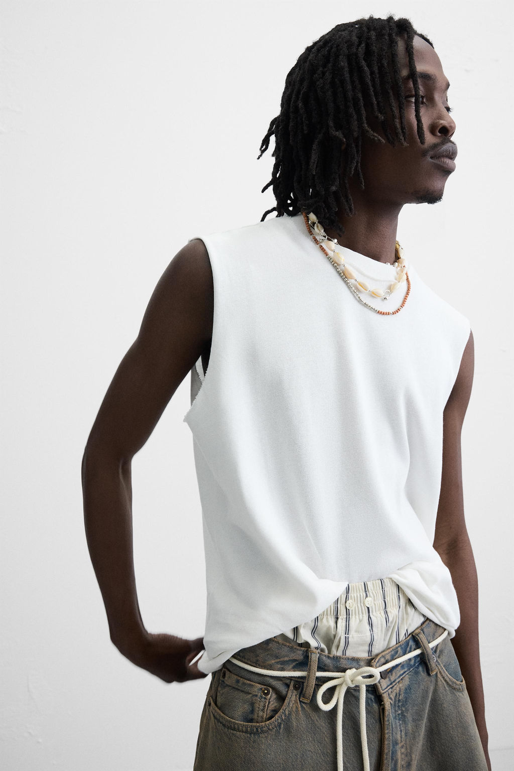 KNIT TANK TOP - Zara фото 6