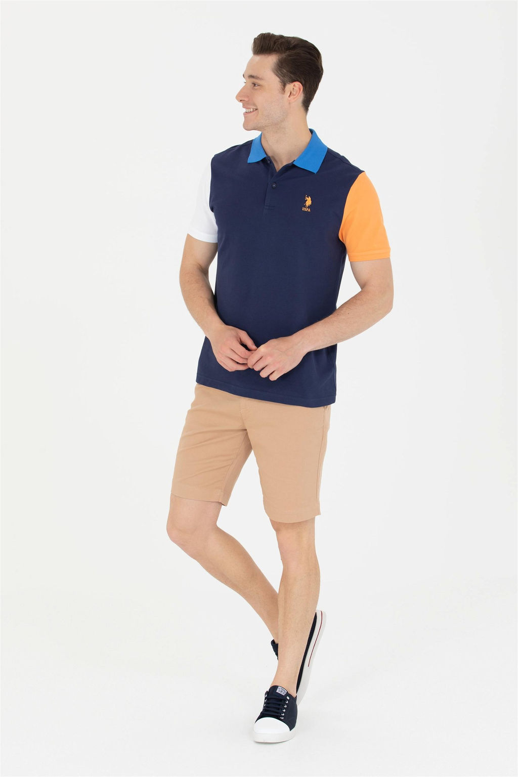 U. S. Polo Assn Мужские шорты из песочной ткани - U.s. polo assn фото 8