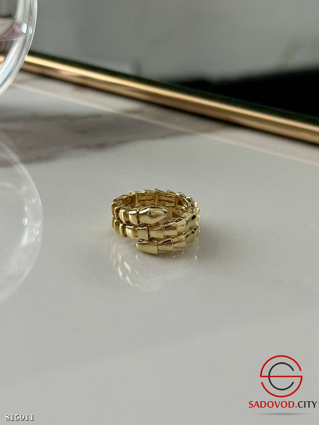 Кольца с камнями из медицинской стали