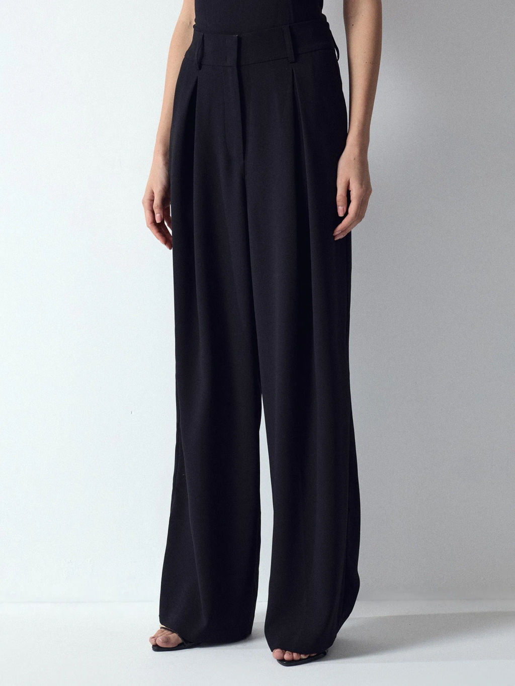 Брюки широкого кроя - Emka фото 5