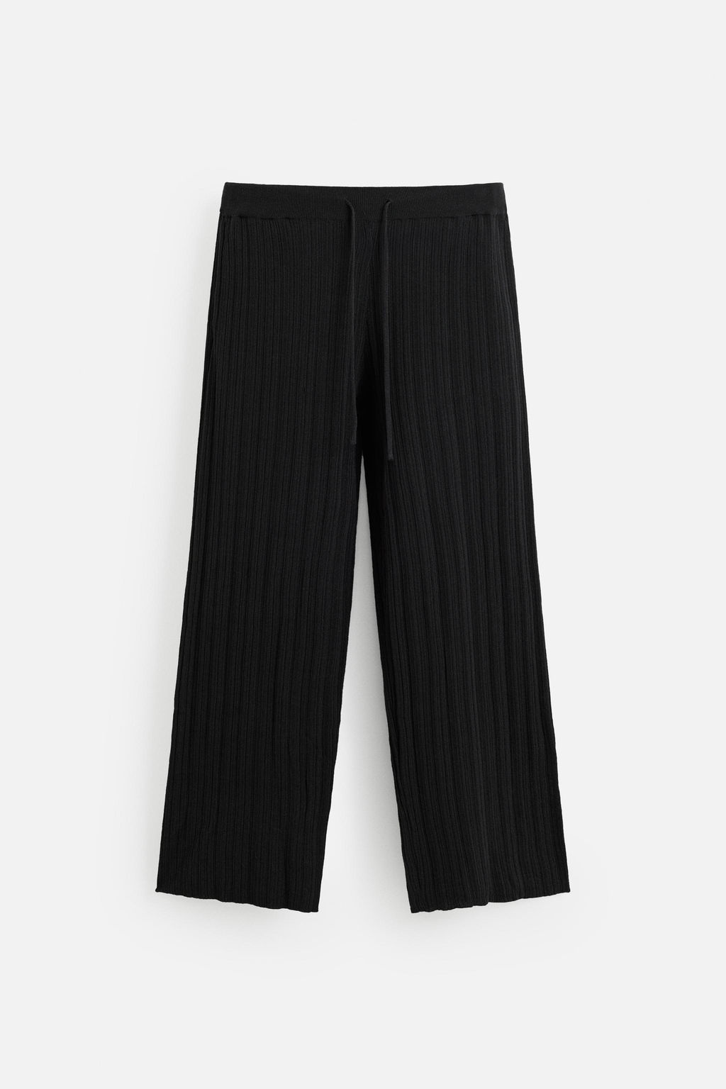 TEXTURED KNIT TROUSERS - Zara фото 15