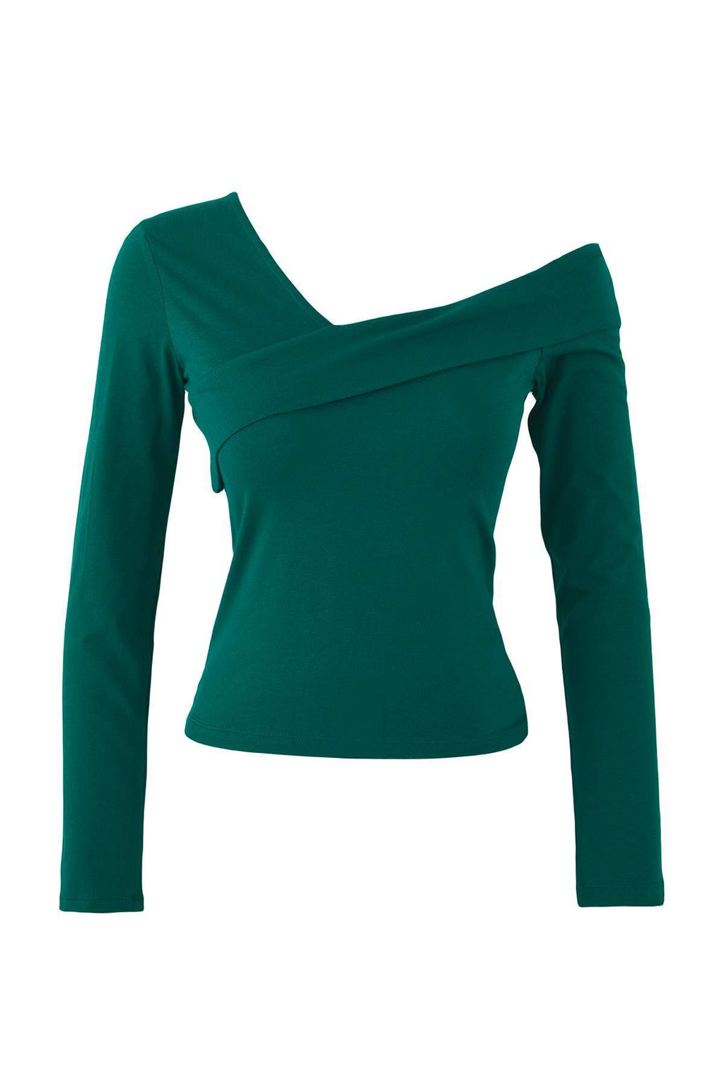 Trendyolmilla Siyah Pamuklu Esnek Volanl? Fitted/Vucuda Oturan Crop Orme Bluz TWOAW24BZ00161 фото 9