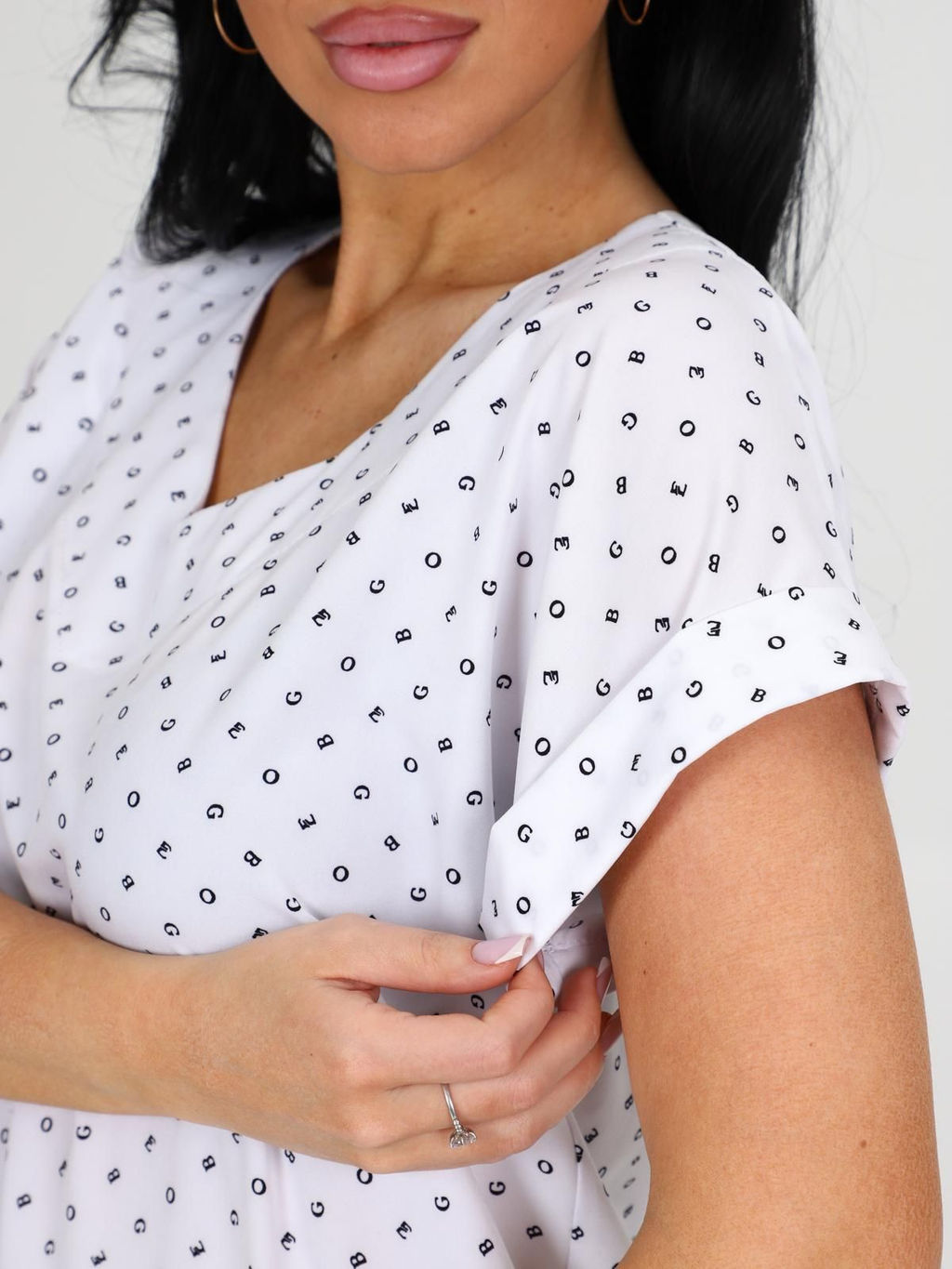 IV-CAPRIZ Зои - блуза белый фото 8