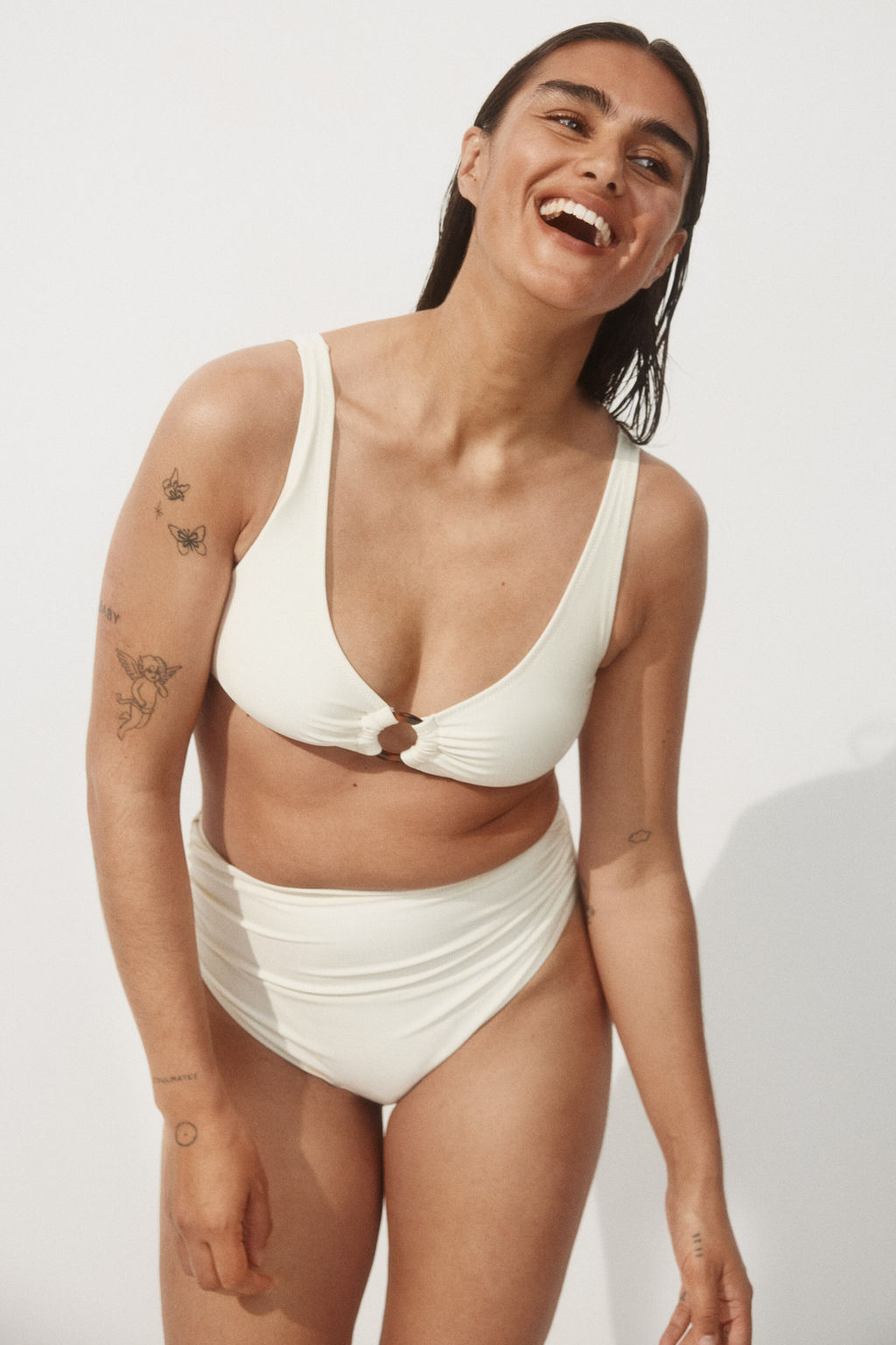 Braga de bikini cheeky High Waist - H&m фото 8