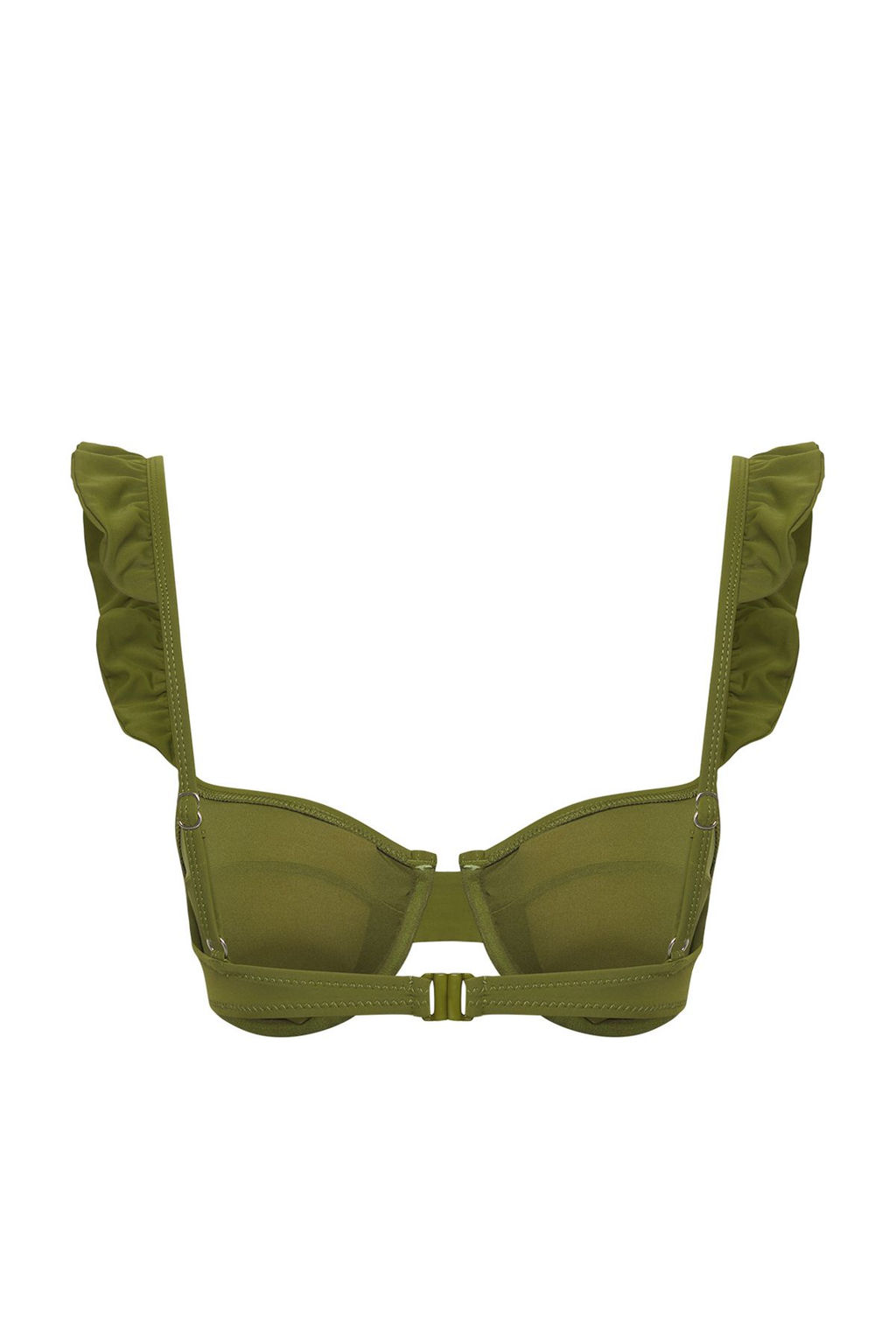 TRENDYOLMILLA Haki Balconette F?rf?rl? Bikini Ustu TBESS25BU00024  фото 8