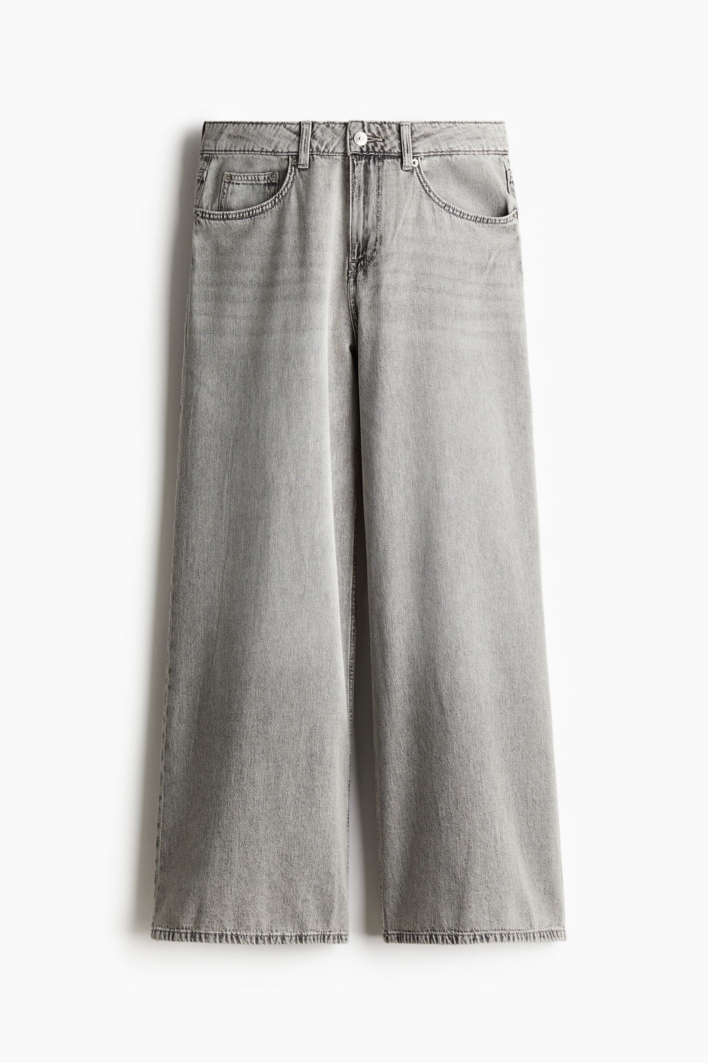 Baggy Wide Low Jeans - H&m фото 2