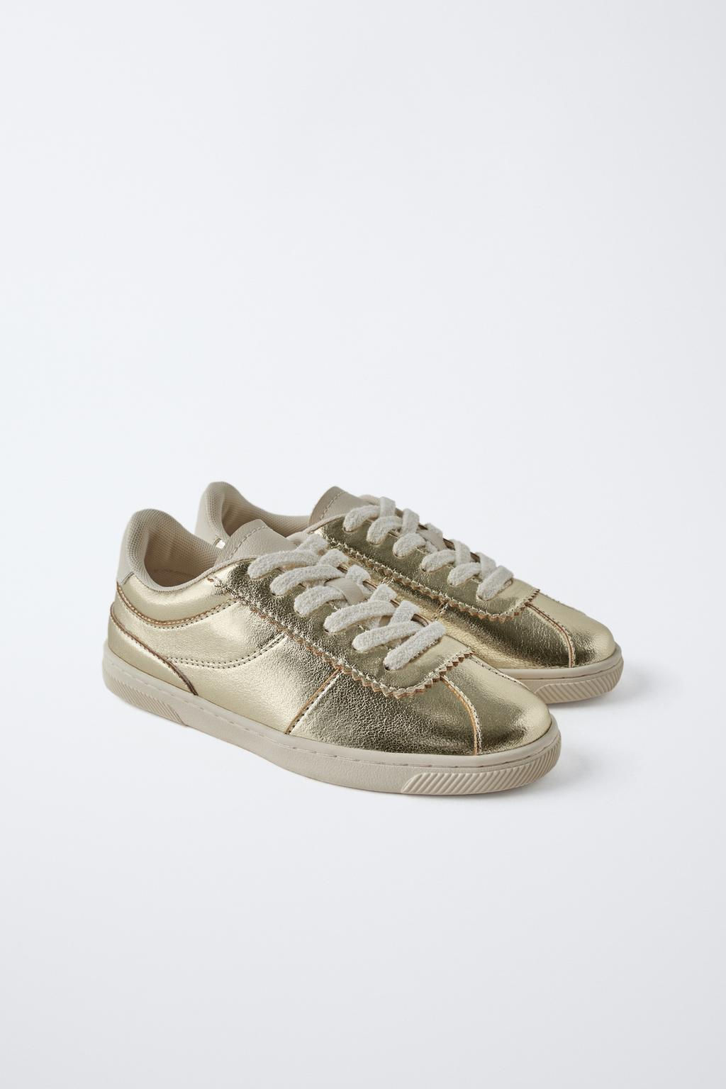 METALLIC SNEAKERS - Zara фото 2
