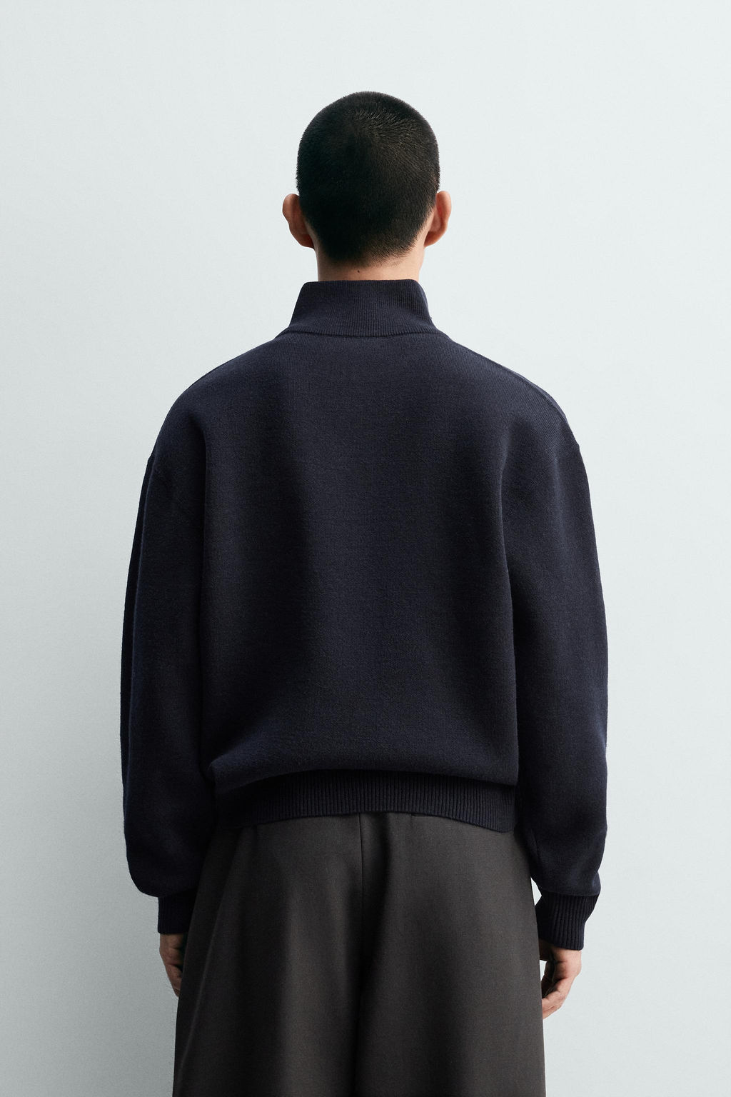 QUARTER-ZIP JUMPER - Zara фото 3