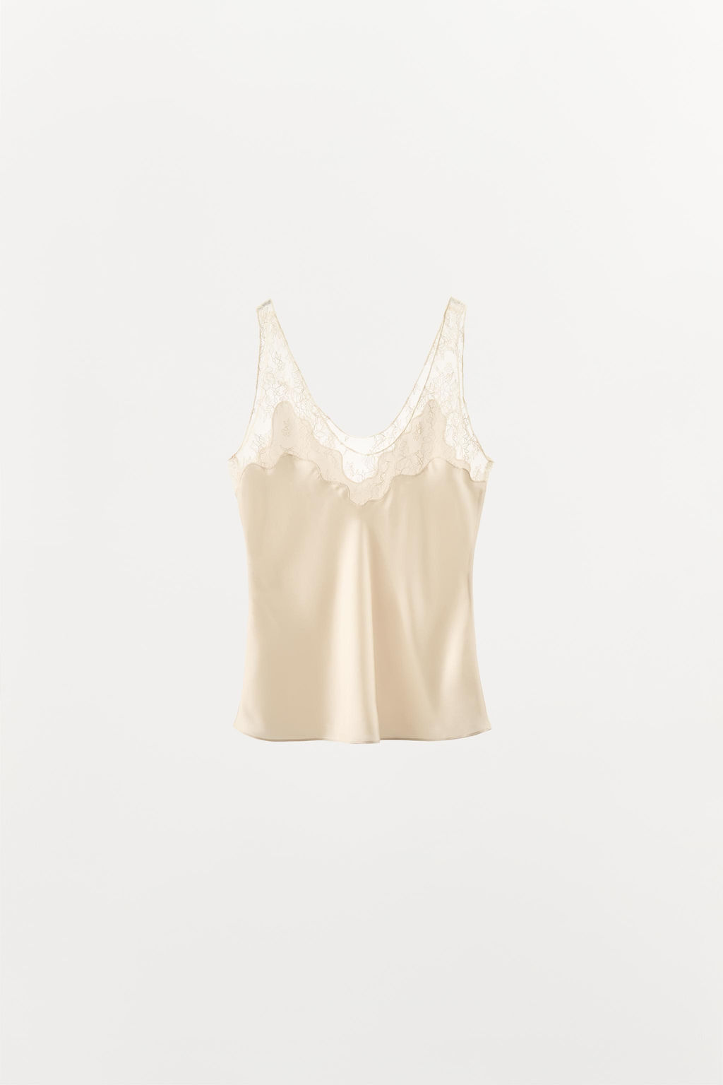 CONTRASTING CAMISOLE TOP