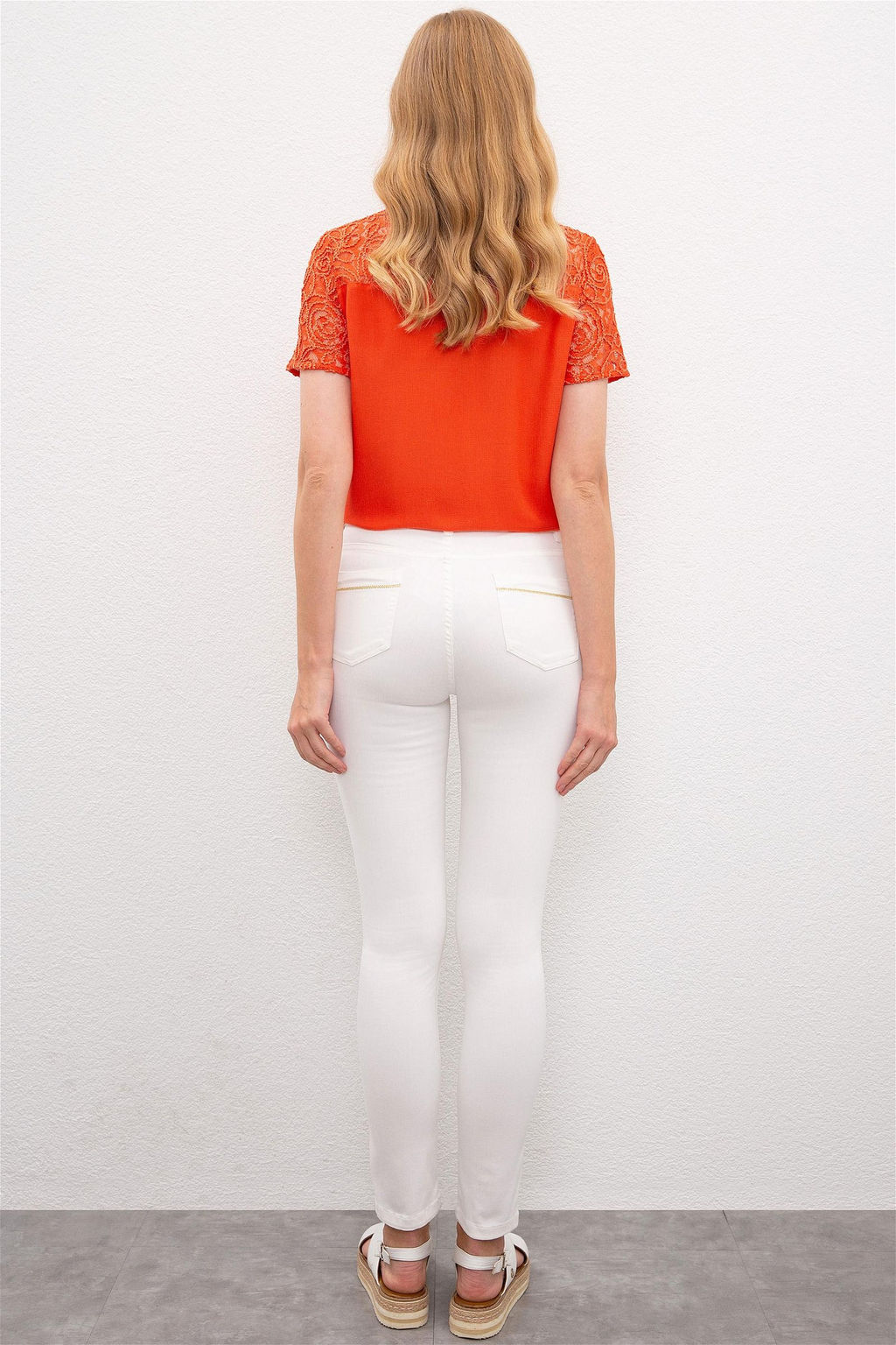 Женские белые брюки Неожиданная скидка в корзине - U.s. polo assn фото 3