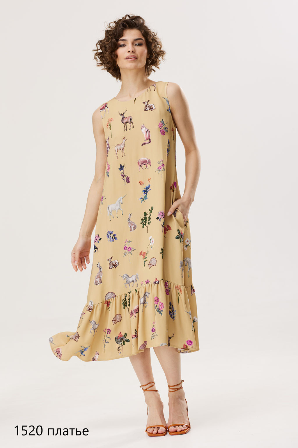 1520 Платье - Niv niv fashion фото 6