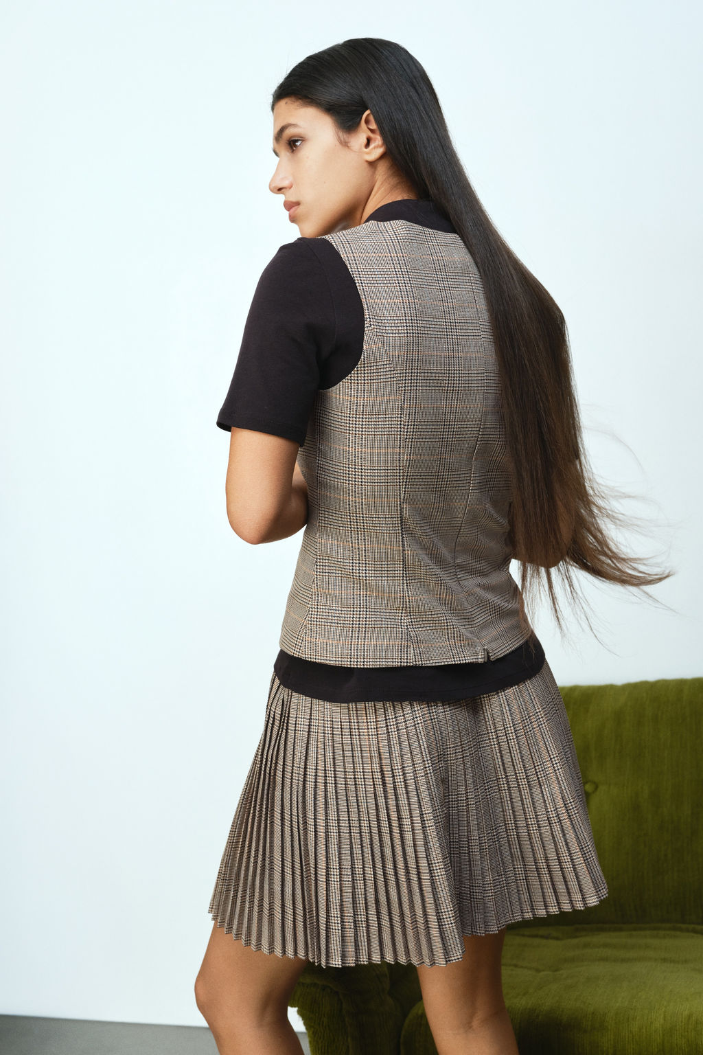 Top sin mangas en sarga - H&m фото 4