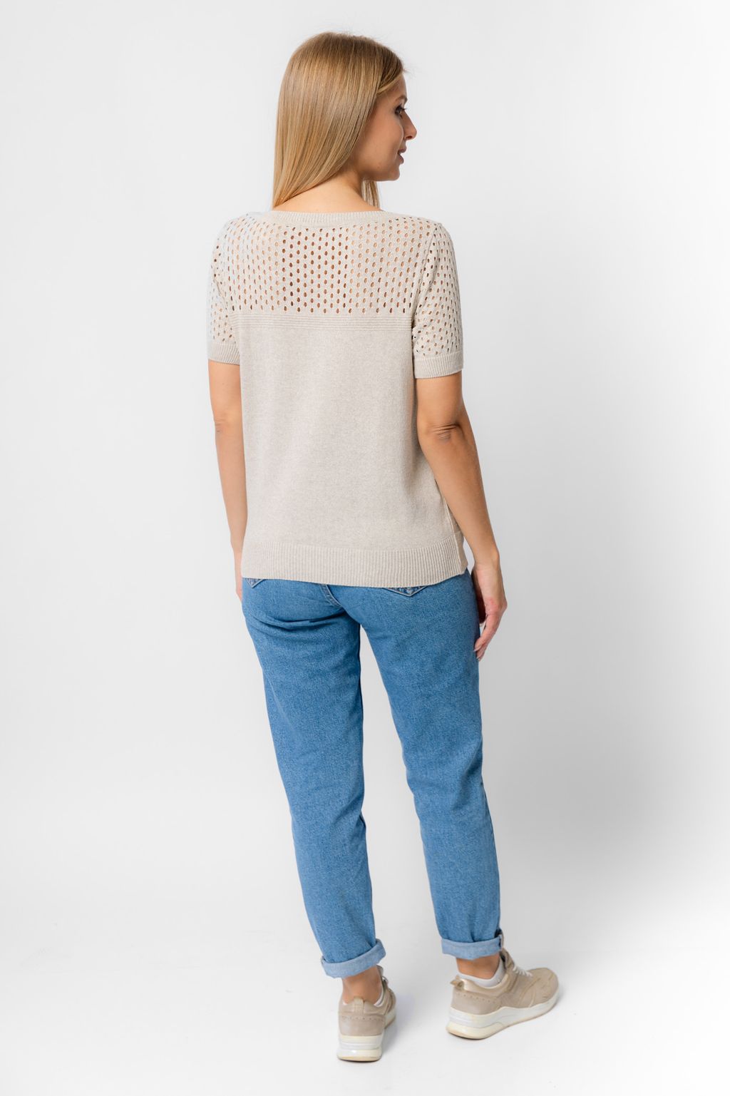 Джемпер Л 1109/бежевый - Злата Стиль фото 4