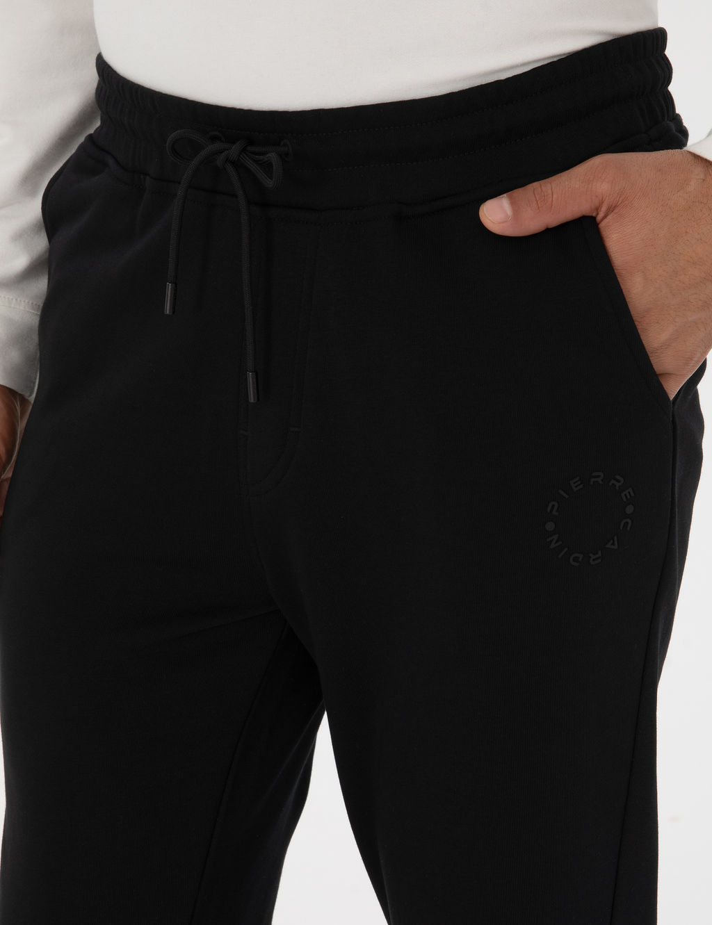 Siyah Slim Fit 3 _plik Pa_as_ Lastikli E_ofman Alt_
