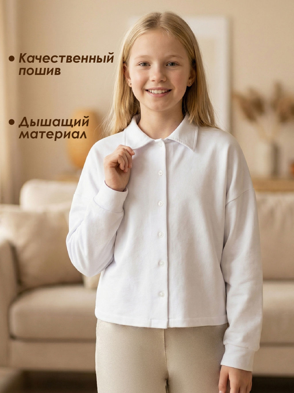 Рубашка "Белояра",белый