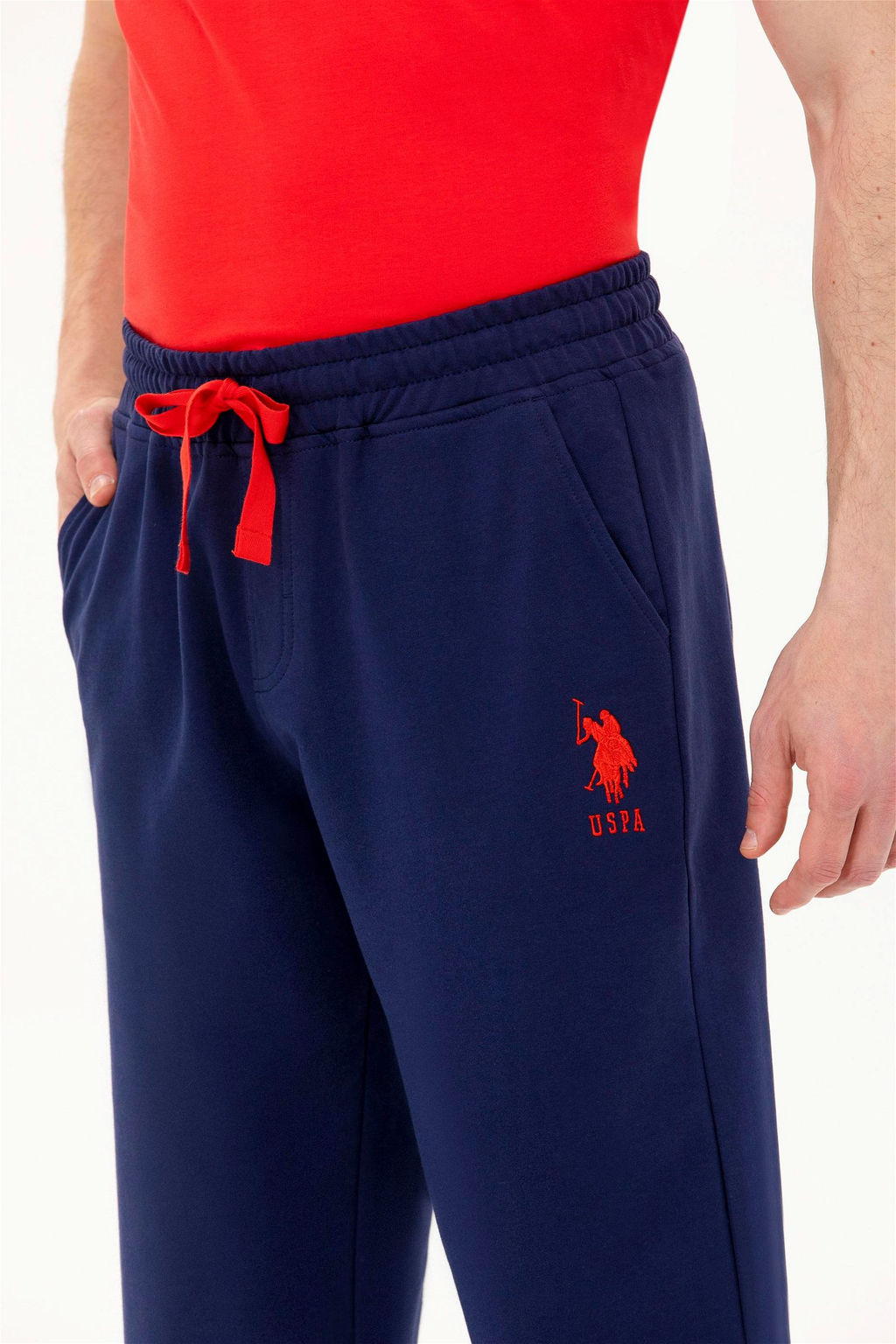 Мужские темно-синие спортивные штаны Неожиданная скидка в корзине - U.s. polo assn фото 6