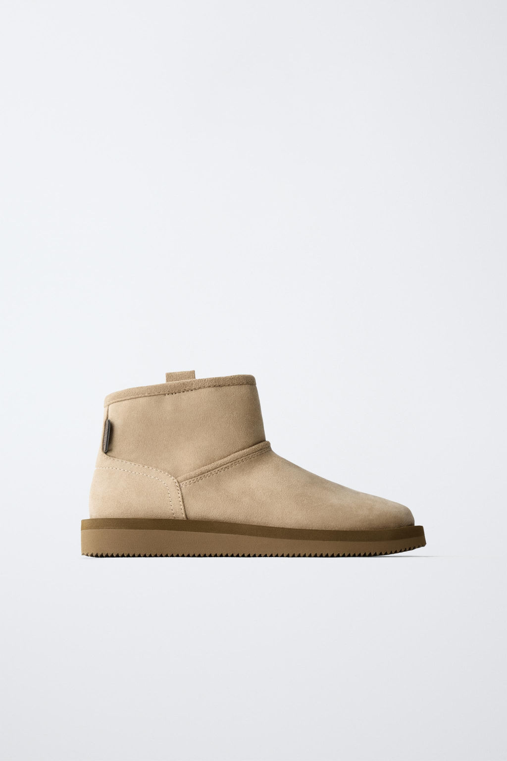 SHEEPSKIN ANKLE BOOTS