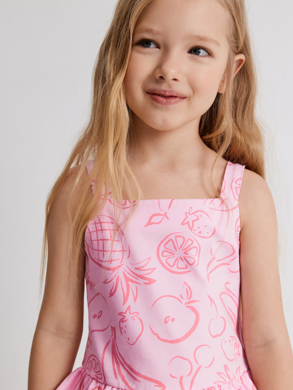 ACOOLA / Комплект детский для девочек ((1)блузка-топ и (2) шорты) Lavr_set розовый  фото 6