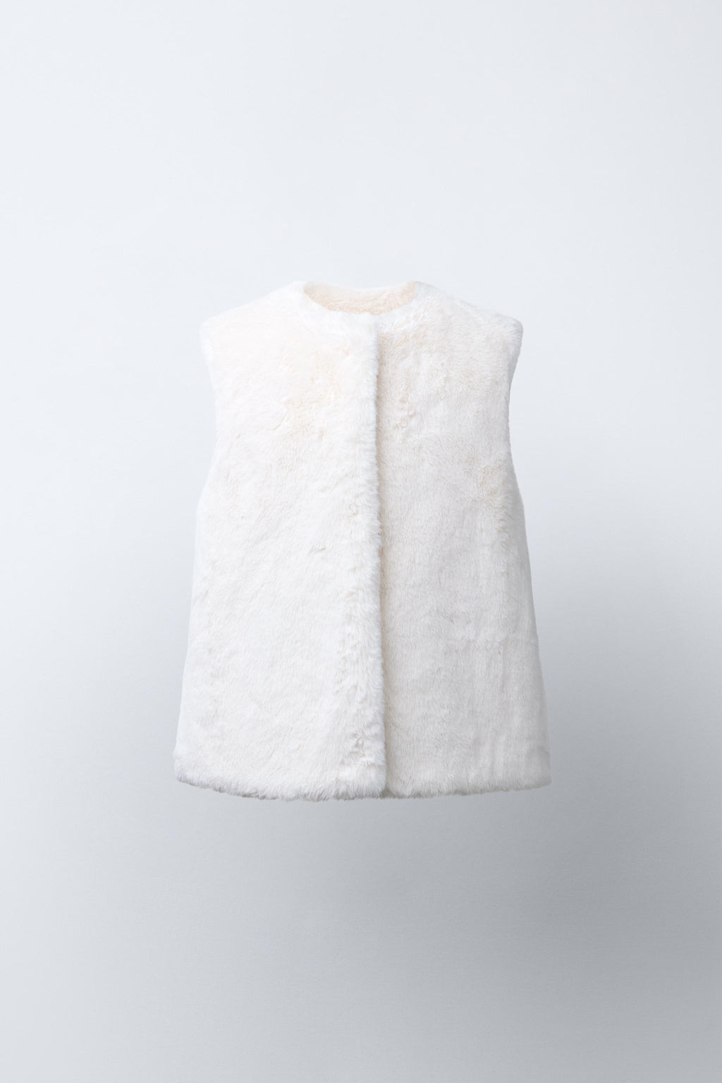 REVERSIBLE FAUX FUR GILET - Zara фото 2