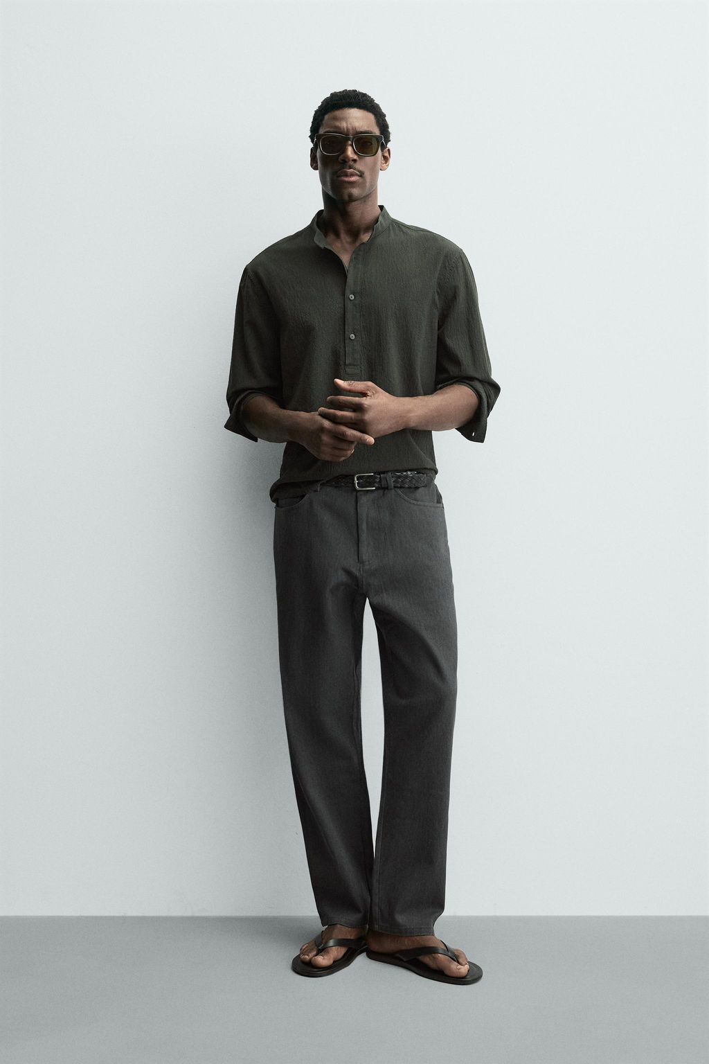 STRAIGHT-LEG JEANS - Zara фото 11