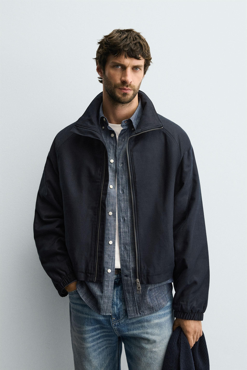 CROPPED FIT QUILTED JACKET
