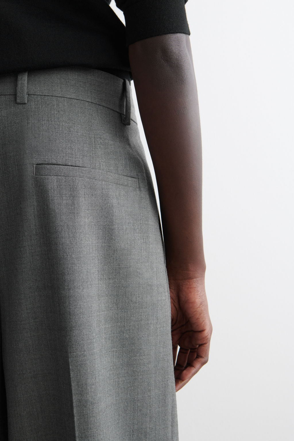 PANTAL?N TWILL WIDE LEG RELAXED FIT