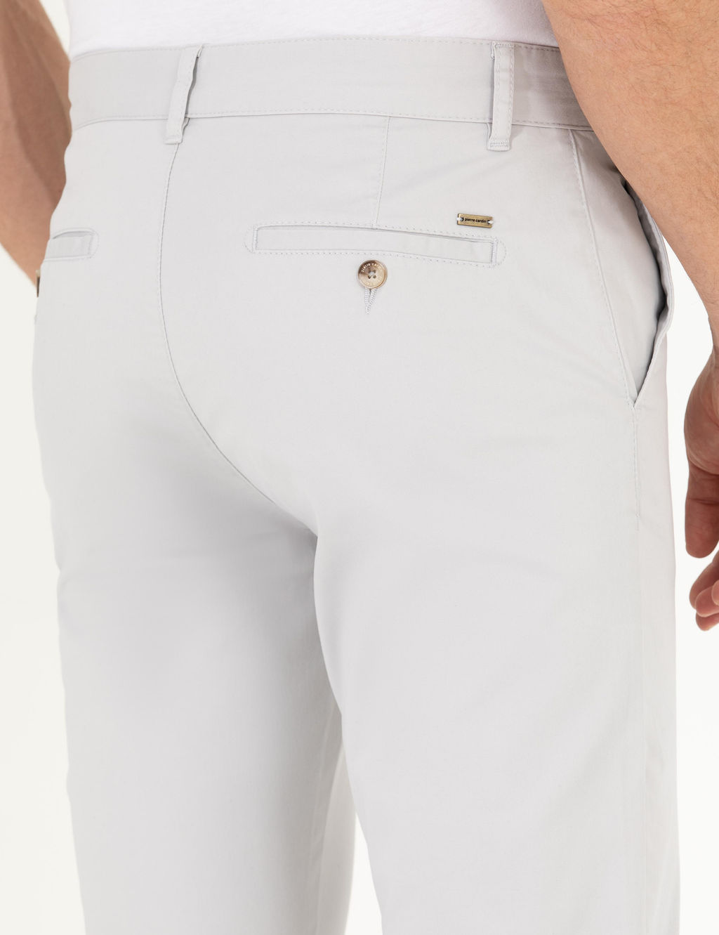 A__k Gri Regular Fit Kanvas Pantolon - Pierre cardin фото 14