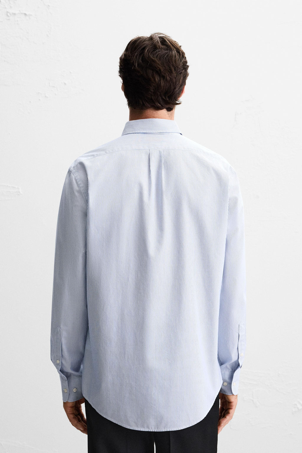 STRIPED TEXTURED SHIRT - Zara фото 3