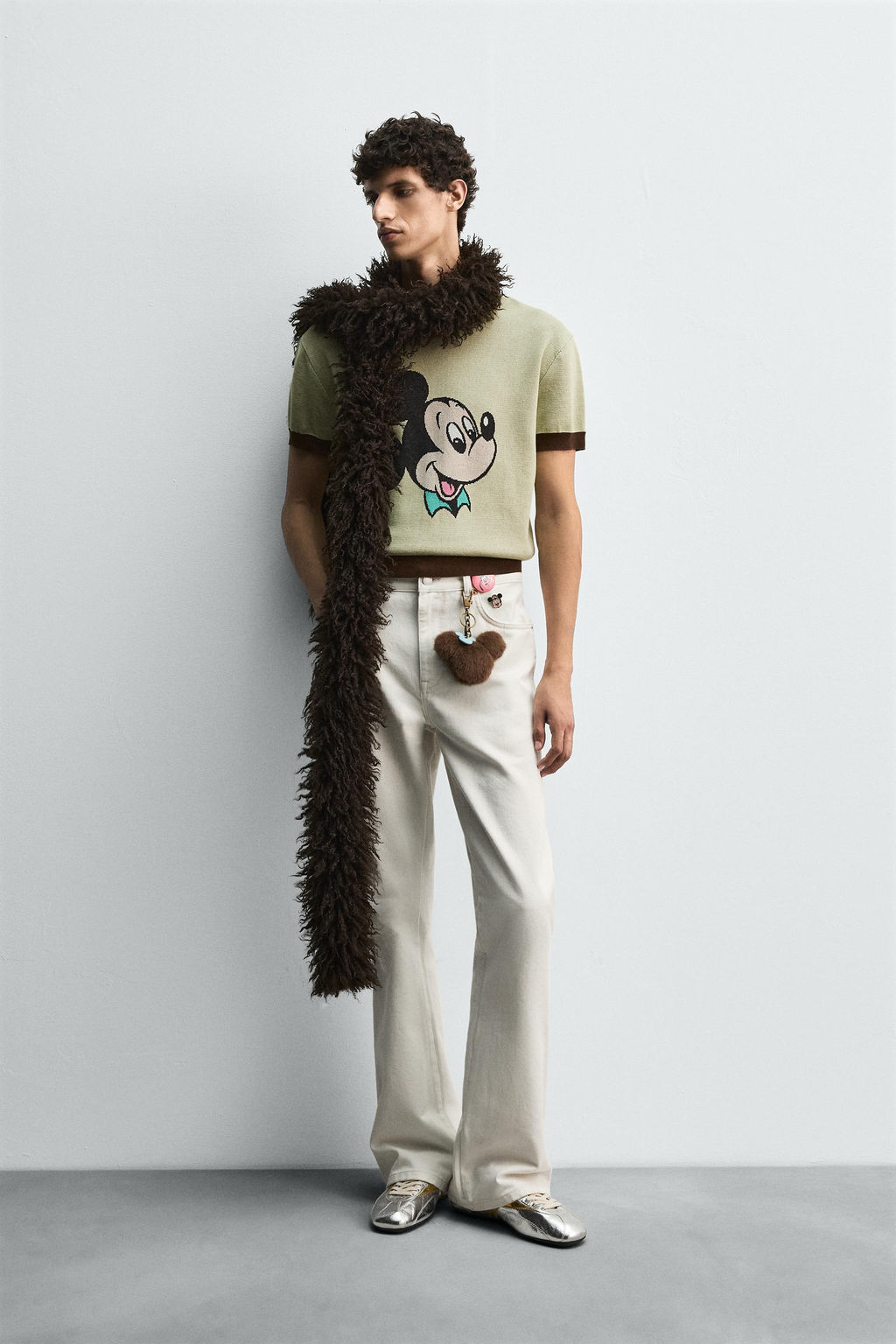 FLARE FIT JEANS HARRY LAMBERT FOR ZARA X DISNEY