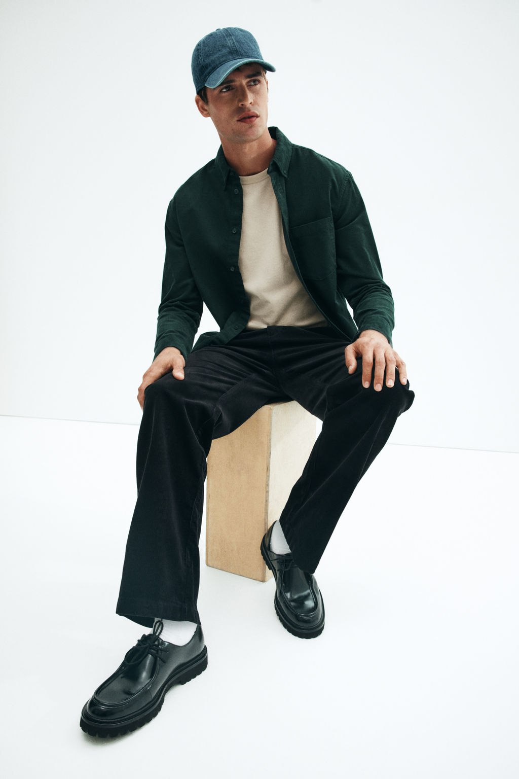 Pantal?n de pana Relaxed Fit - H&m фото 7