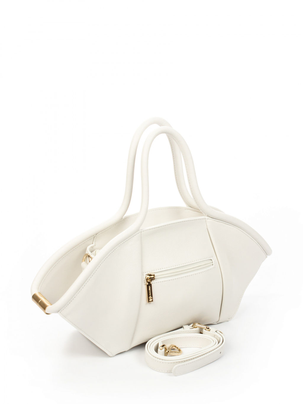 LACCOMA сумка АУ4726-2П-белый натуральная кожа хлопок