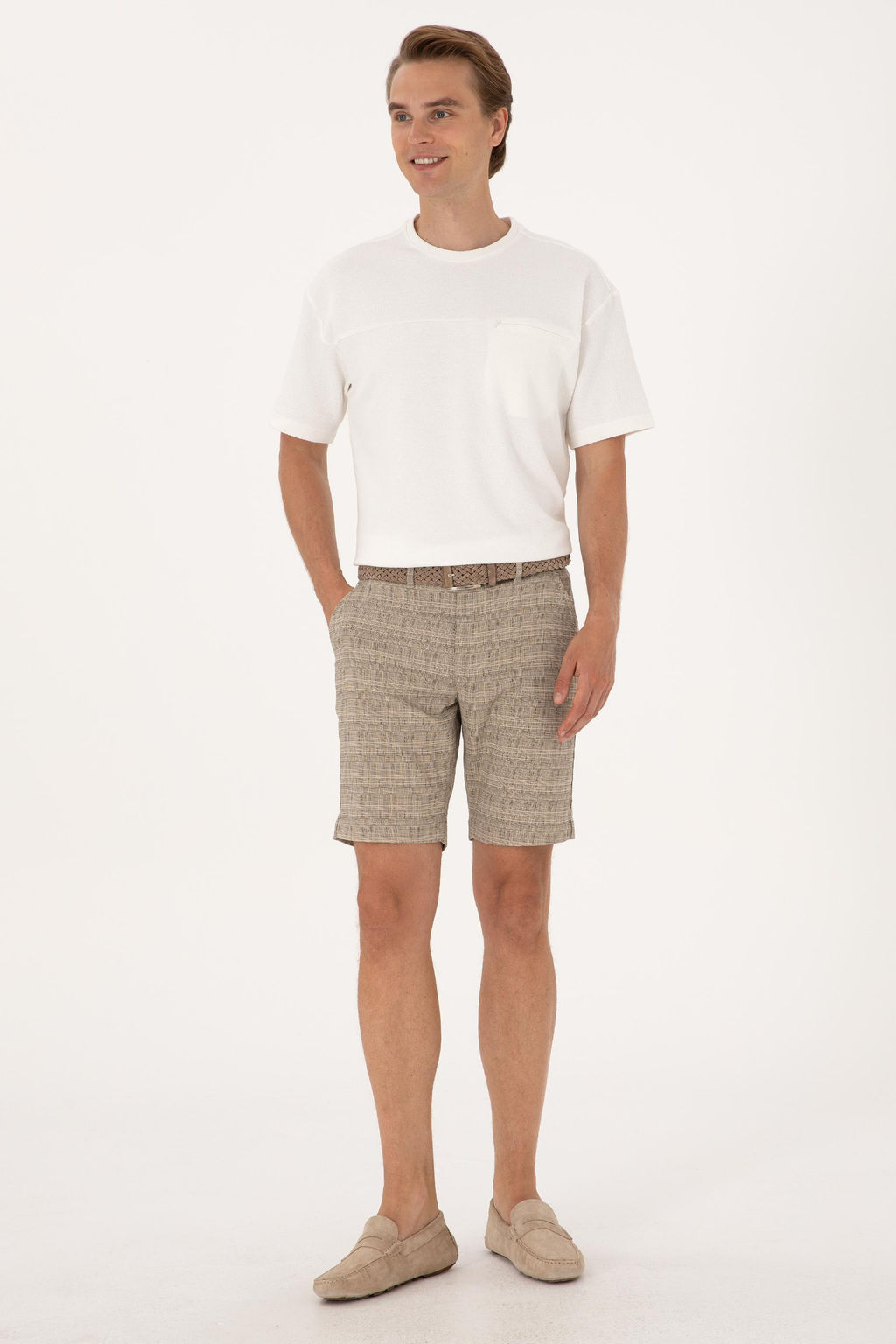 Erkek Koyu Haki Dokuma _ort - U.s. polo assn фото 3