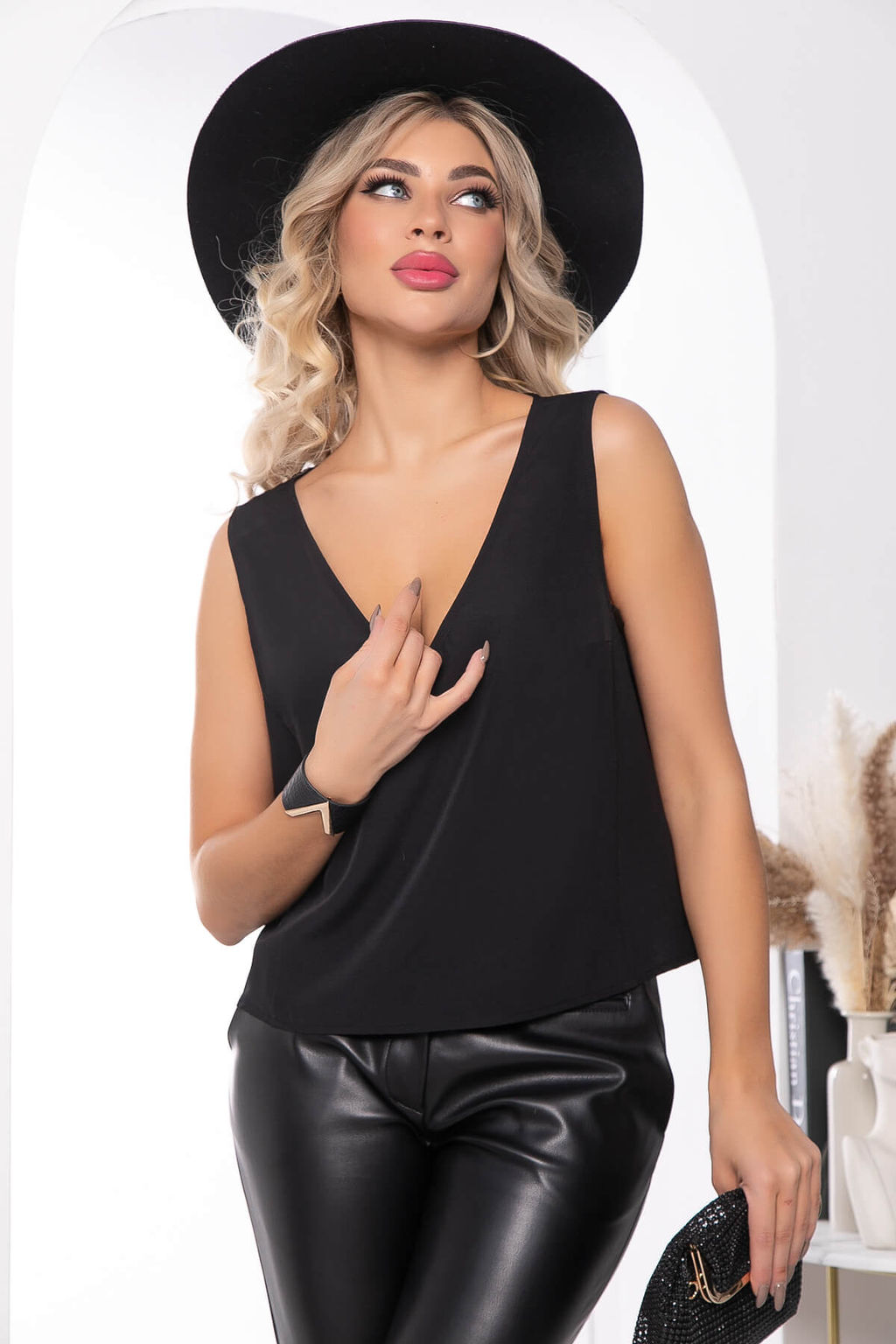 Топ базовый Беспроигрышный вариант (блэк) Б7734 - Lt collection фото 3