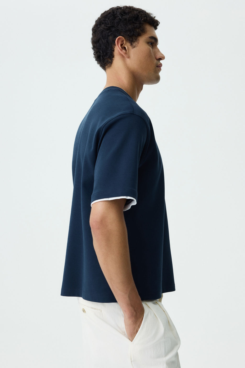 Camiseta boxy Relaxed Fit - H&m фото 5