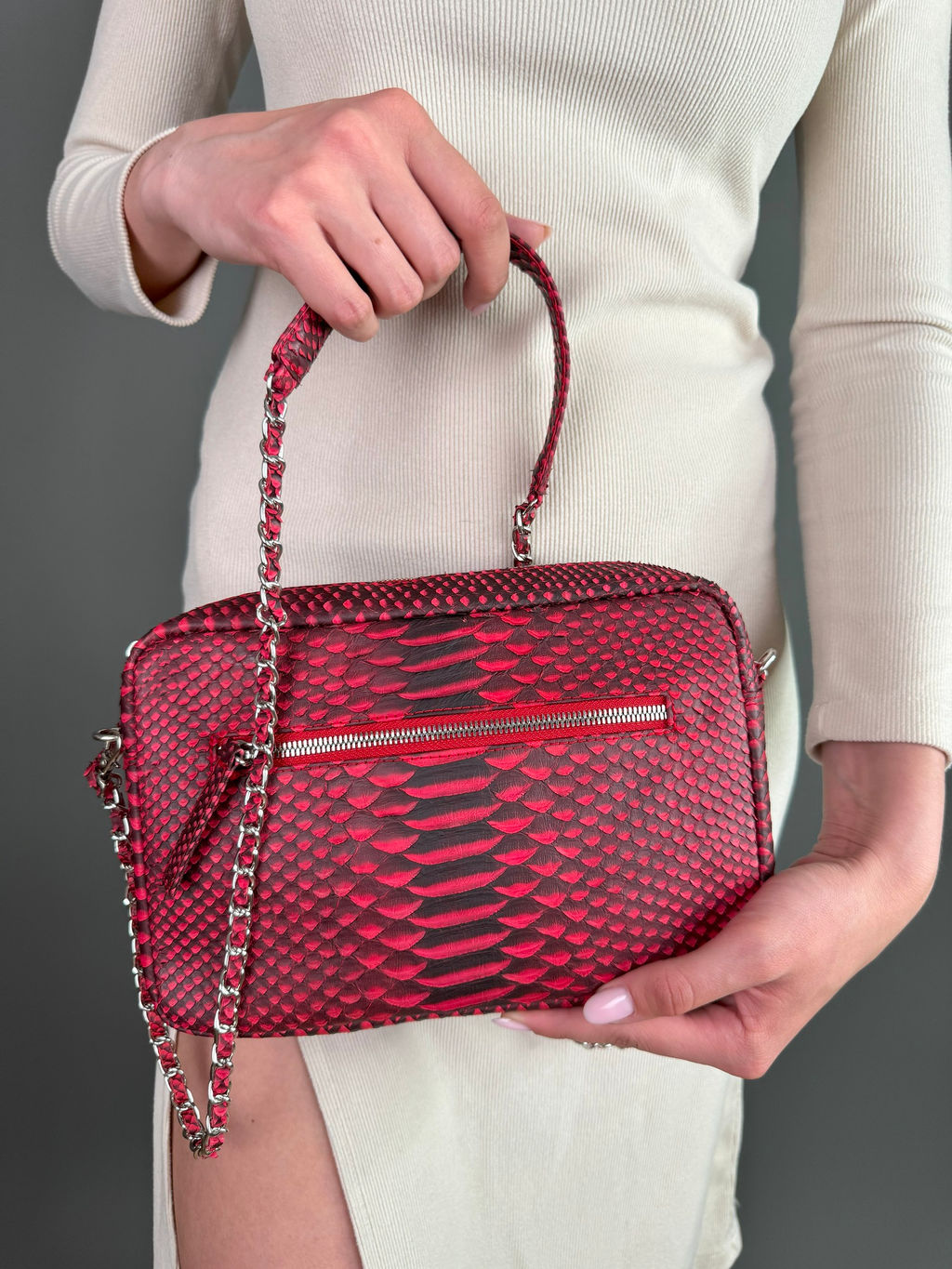 Сумка женская из кожи питона - Sefaro фото 4