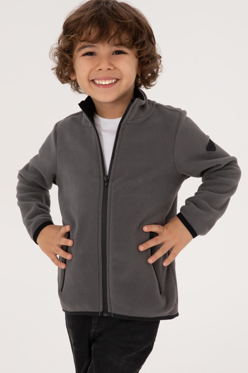 Erkek _ocuk Gri _rme H_rka Sepette S_rpriz _ndirim - U.s. polo assn фото 7