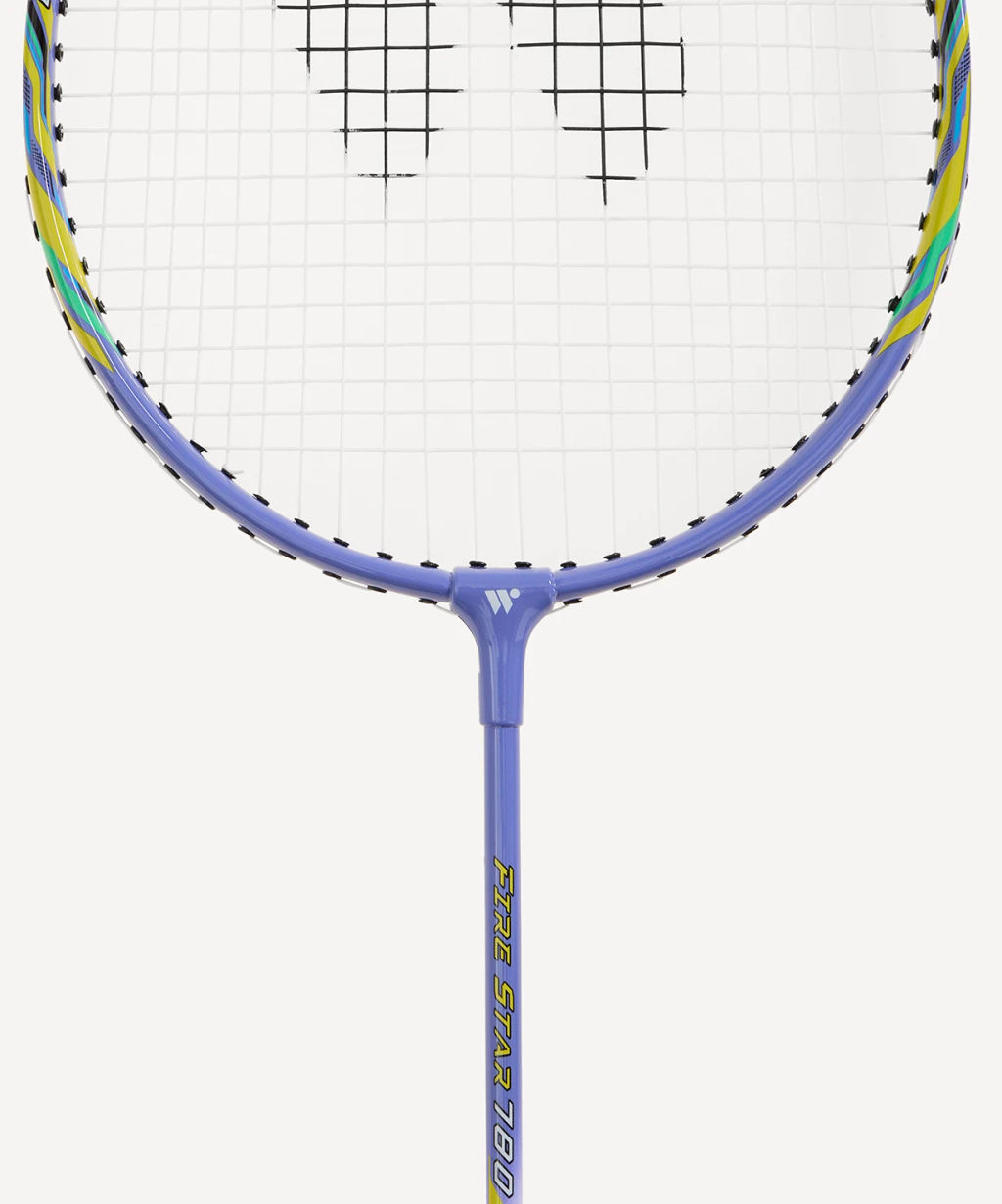 Набор для бадминтона Wish Firestar 780 (2 ракетки + 2 волана), голубой/фиолетовый  фото 5