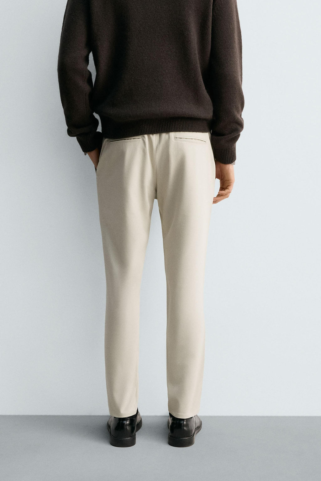 SLIM FIT COMFORT TROUSERS - Zara фото 61