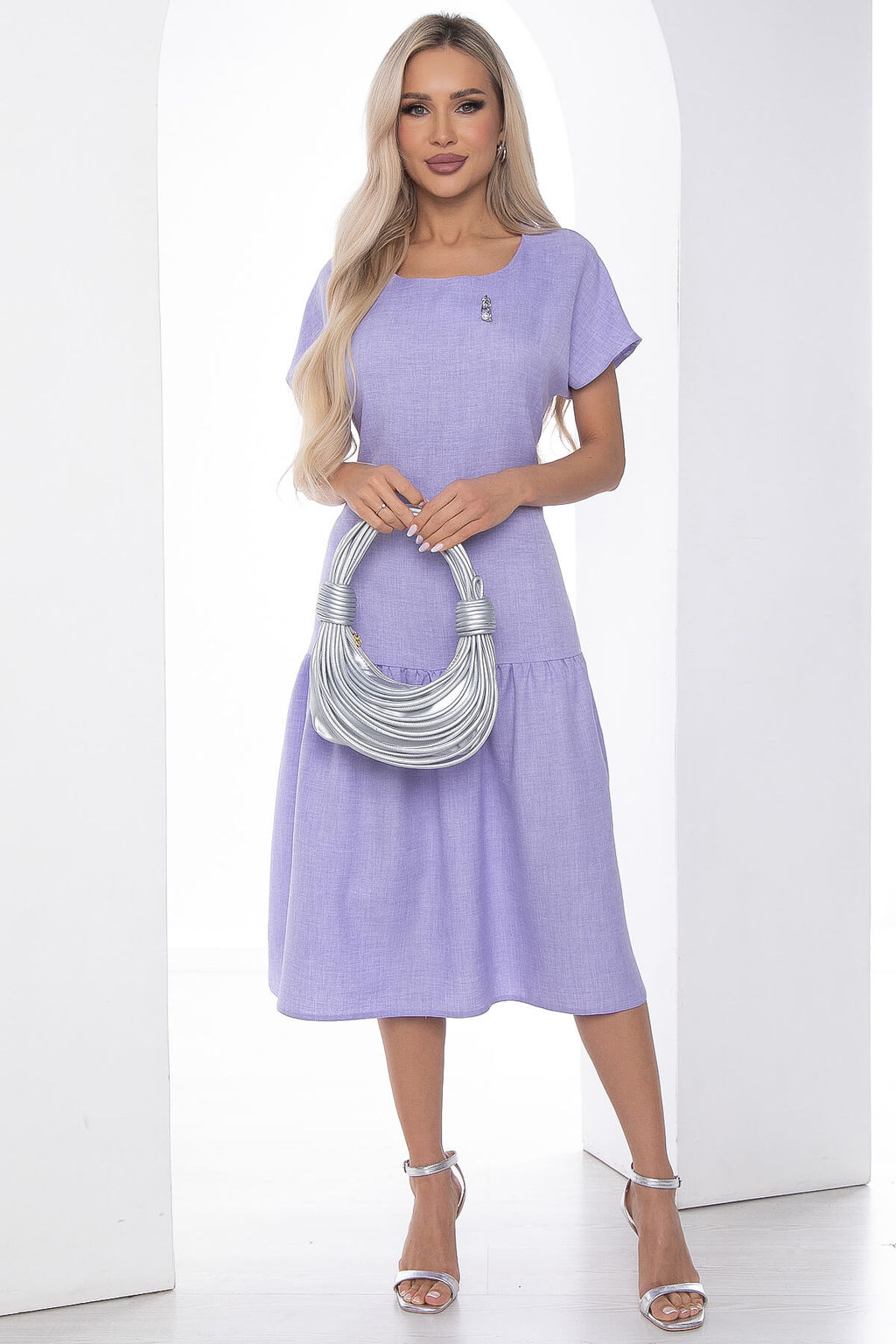 Платье Ева (сирень) П10011 - Lt collection фото 7
